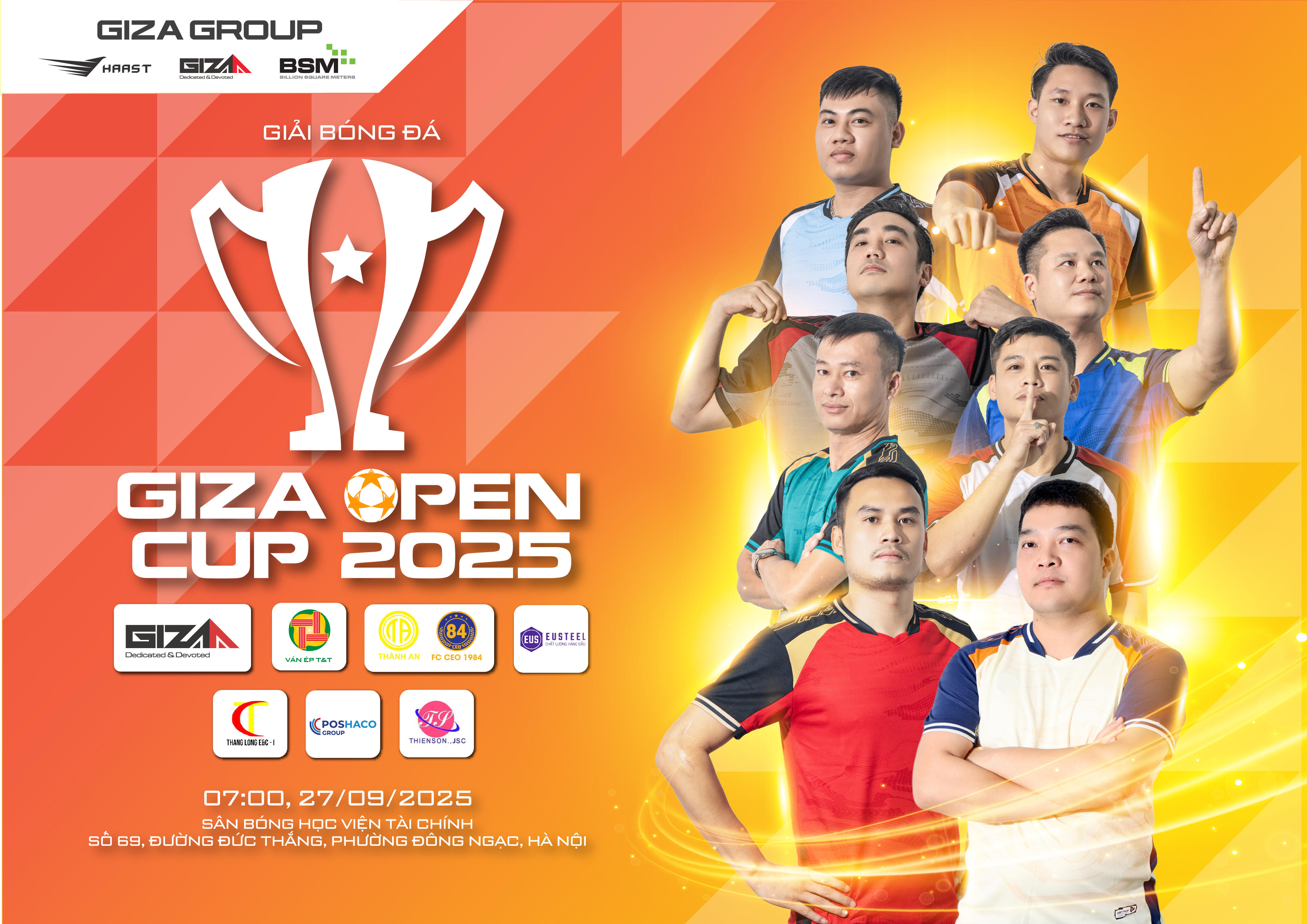 POSTER GIẢI BÓNG ĐÁ 